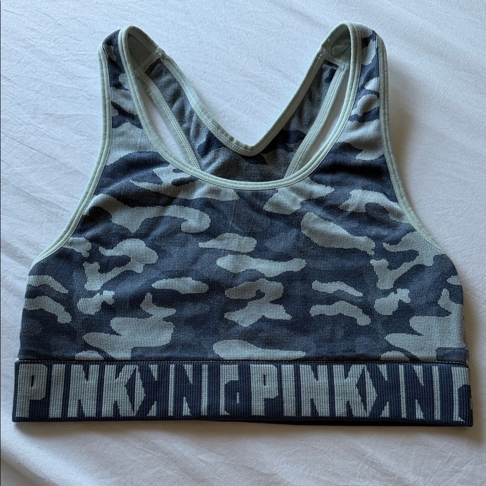 Victoria's Secret Pink Camo Sports Bra